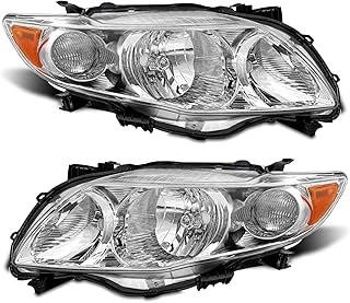 Headlight Assembly 2009-2010 Corolla Replacement