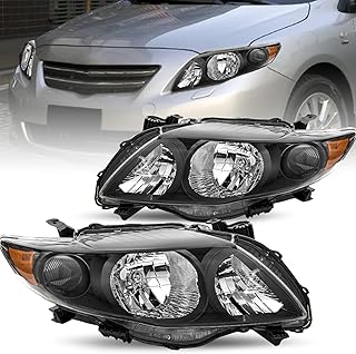 JSBOYAT Headlight Assembly 2009-2010 Corolla