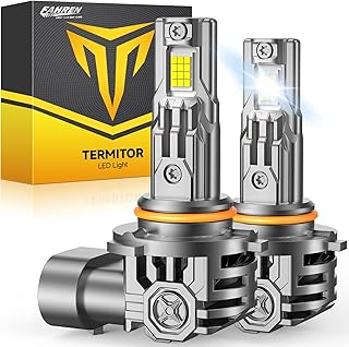 FAHREN 9005/HB3 LED Light Bulbs, 80,000LM, 6500K Cool White, Pack of 2