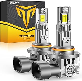 FAHREN 9006 LED Bulbs, 55000LM, 6500K Cool White, Pack of 2