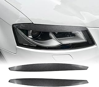 Audi A3 8P Headlight Eyelid Trim - Black