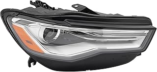 Right Side LED HID Headlight for Audi A6 S6 C7.5 2016-2018