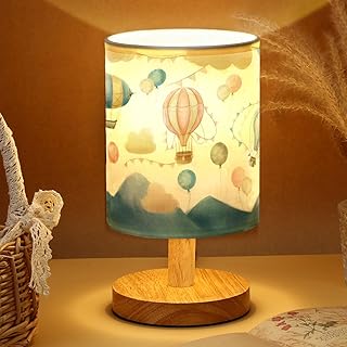 Hot Air Balloon Kids Table Lamp - Cartoon Design