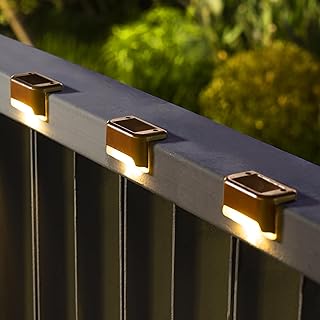 SOLPEX Solar Deck Lights 16 Pack - Waterproof LED