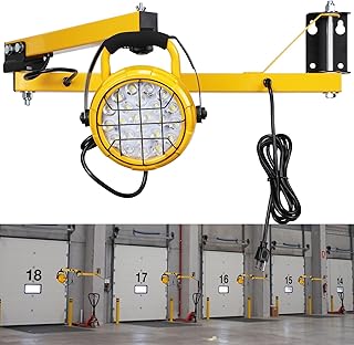 LEONLITE 50W LED Loading Dock Lights - Adjustable Arm