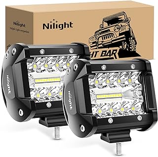60W LED Light Pods for Off Road Use