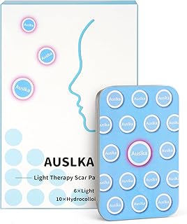 AUSLKA Light Therapy Pimple Patch - 6-Pack