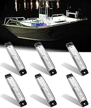 Waterproof LED Interior Lights, 12V, 6 Pcs