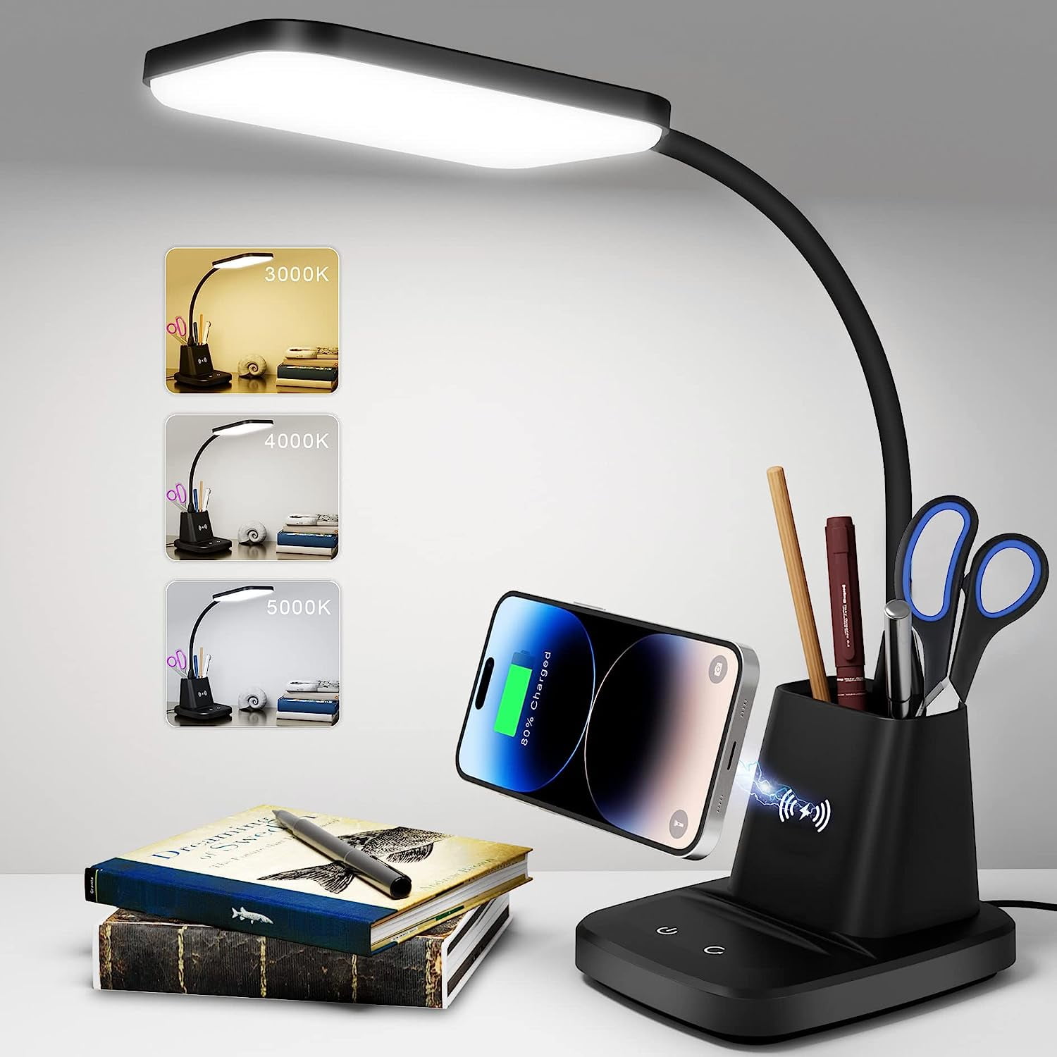 15 Best LED Desk Lamps with Wireless Charger (2026 Review Guide)