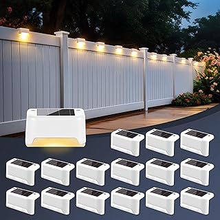 SOLPEX Solar Step Lights, 16 Pack