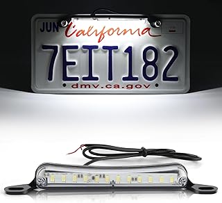 LivTee LED License Plate Light - Bright for Trailer