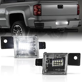 POPMOTORZ LED License Plate Light for Chevy & GMC