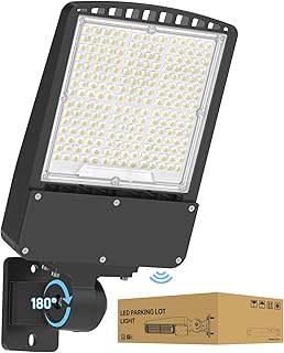 LED Parking Lot Lights 200W 30000lm UL Listed 5000K