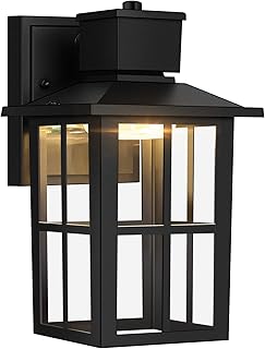 Brightever LED Outdoor Wall Light - 800LM, Black