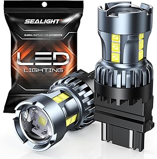 SEALIGHT 3156 3157 LED Bulb White, Pack of 2