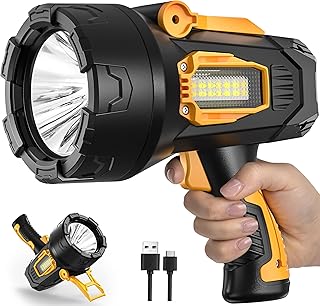 MIXILIN Rechargeable Spotlight - Super Bright LED