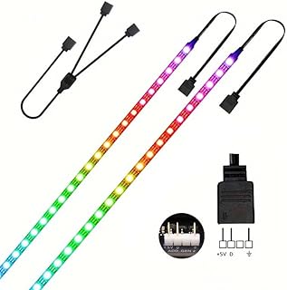 PC RGB Light Strip 60 LEDs 5V