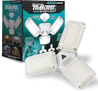 TRIBURST SHOPLIGHT PRO 360 LED Light Bulb, 4000 Lumens