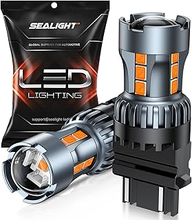 SEALIGHT 3156 3157 LED Bulb Amber 2PCs