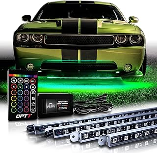 OPT7 Aura Car Underglow Lights Remote Control Waterproof