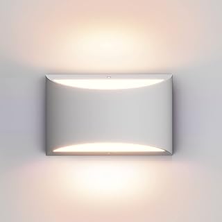 Aipsun Aluminum Modern LED Wall Sconce, 1 Pack Warm White 3000K