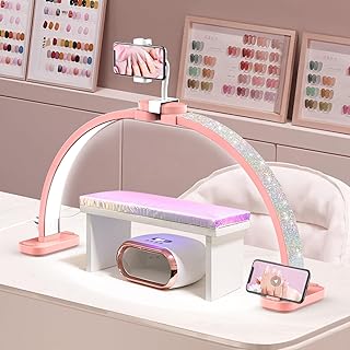 Half Moon Light with Phone Holder