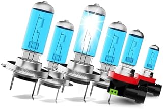 H7 Halogen Headlights and H11 Fog Light for Range Rover Sport, Pack of 6