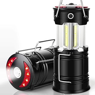 2 Pack USB Rechargeable Camping Lanterns