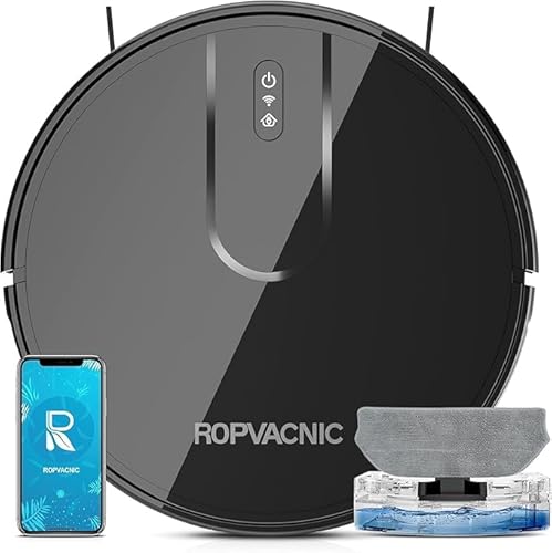 ROPVACNIC Robot Vacuum and Mop with 5200Pa Suction and Advanced Obstacle Avoidance