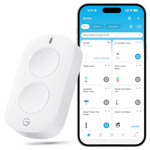 GoveeLife Smart Wireless Double Button Switch