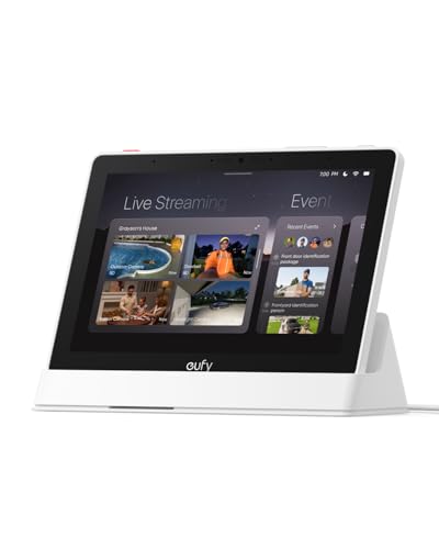 eufy Smart Display E10 - 8" Security Hub with Live Multi-View and Instant Alerts