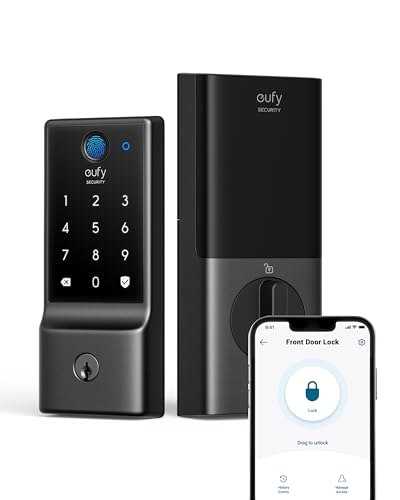 eufy Security Smart Fingerprint Deadbolt Lock with Wi-Fi