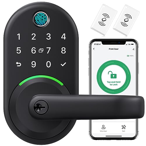 Yamiry Fingerprint Smart Door Lock with Keypad and App Control