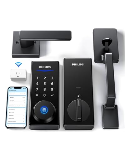 Philips Wi-Fi Smart Keyless Door Lock with Handle