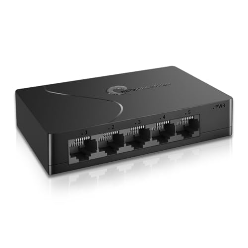 5-Port Gigabit Easy Smart Managed Ethernet Switch