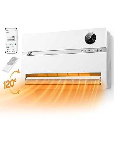Dreo Smart Electric Wall Heater with Remote and Voice Control