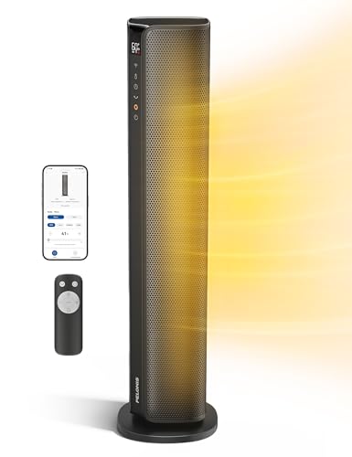 PELONIS Smart Oscillating Tower Heater for Large Rooms