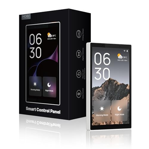 MOES Smart Touchscreen Wall Panel with Alexa Built-in