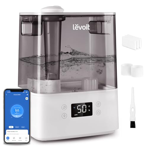 LEVOIT 6L Cool Mist Humidifier with Smart Control for Large Rooms