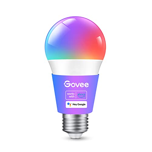 Govee Smart Color Changing LED Light Bulb with WiFi & Bluetooth