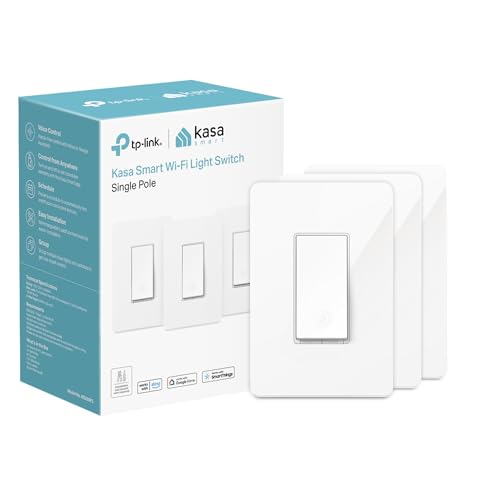 Kasa Smart Light Switch HS200P3 with Wi-Fi and Voice Control