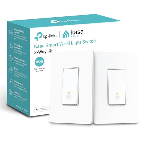 Kasa Smart 3-Way Wi-Fi Light Switch HS210
