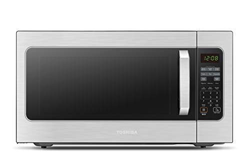 Toshiba 2.2 Cu Ft Countertop Microwave with Smart Sensor and 1200W Power