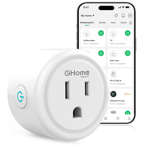 GHome WiFi Smart Plug with Voice and App Control