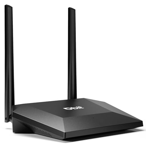 Dbit N300 Wireless Wi-Fi Router with High Power Antennas and Fast Ethernet Ports