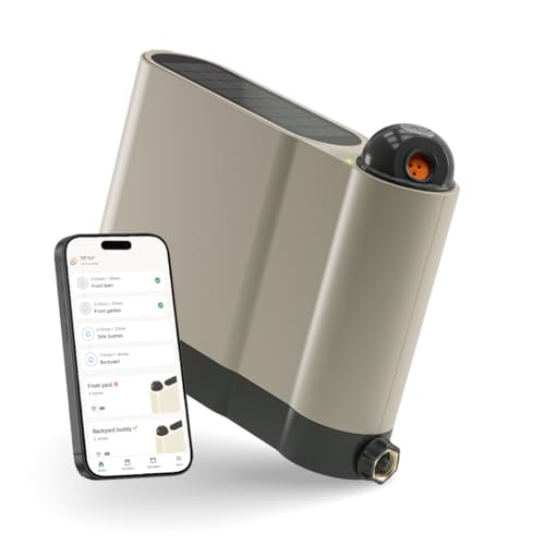 OtO Smart Solar-Powered Lawn Sprinkler with Weather Sensing