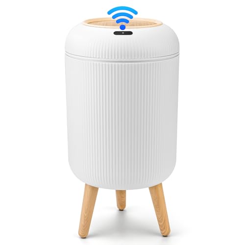 Smart Motion Sensor Trash Can with Automatic Lid