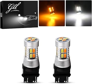 Super Bright 3157 Switchback LED Light Bulbs - 2-Pack