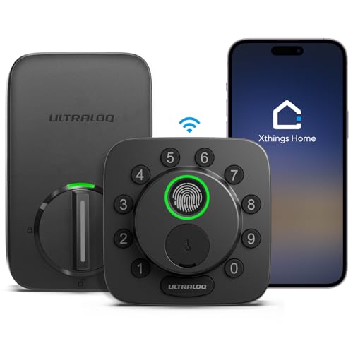 ULTRALOQ Bolt SE Keyless Smart Deadbolt with Fingerprint and Wi-Fi