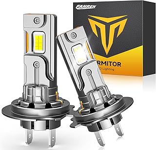 H7/H7LL Bulbs, 30,000LM, 6500K White, Pack of 2